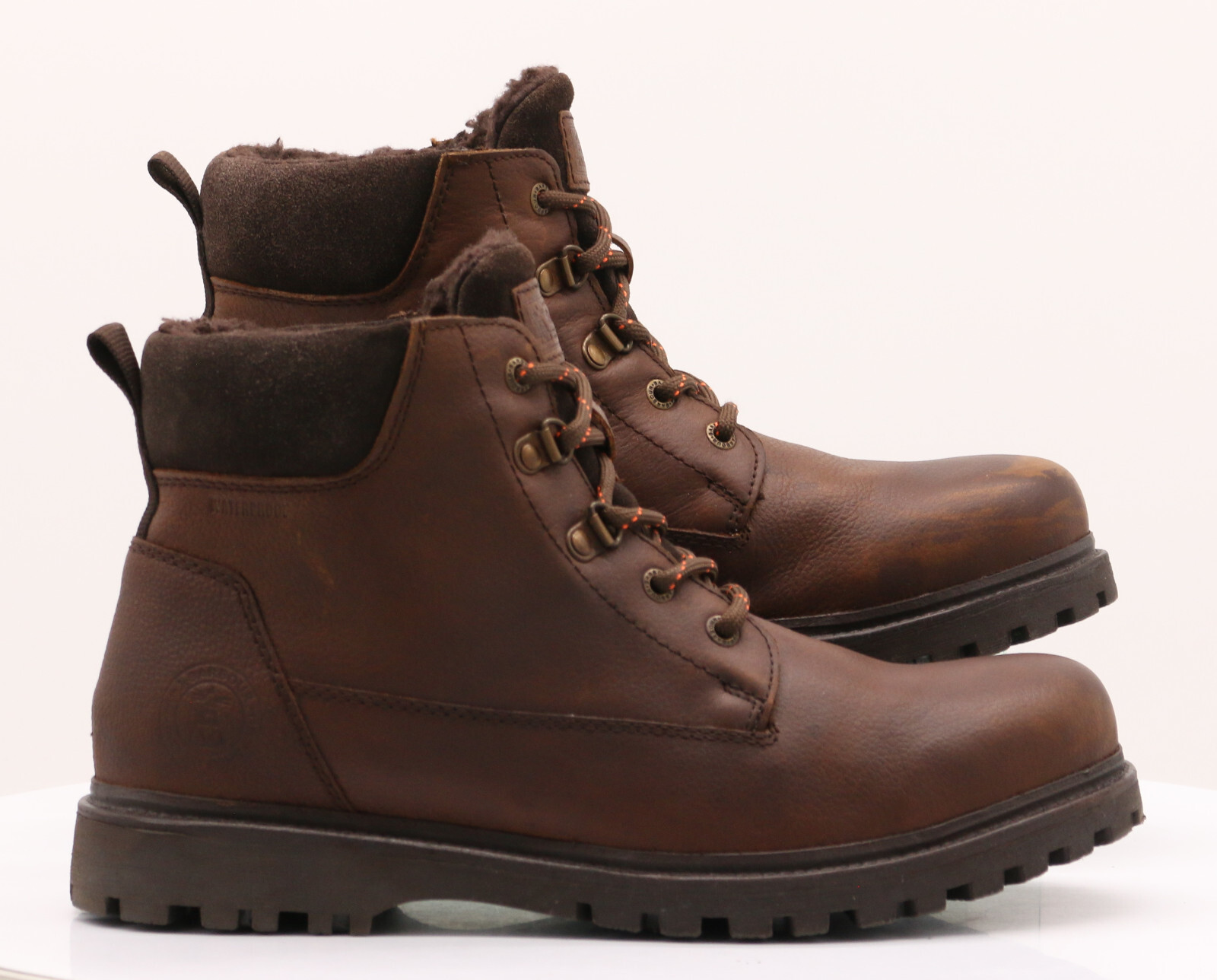 BOTAS DERBY BARBOUR STORR DE CUERO PARA HOMBRE UK 9 EU 43 MARRÓN TOSTADO PRECIO DE VENTA SUGERIDO POR EL FABRICANTE 149 £ ANUNCIO