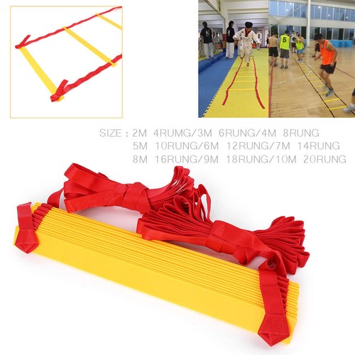 5 8 10 11 12 Rung Agility Ladder Fit Soccer Speed Football Fitness Feet ...