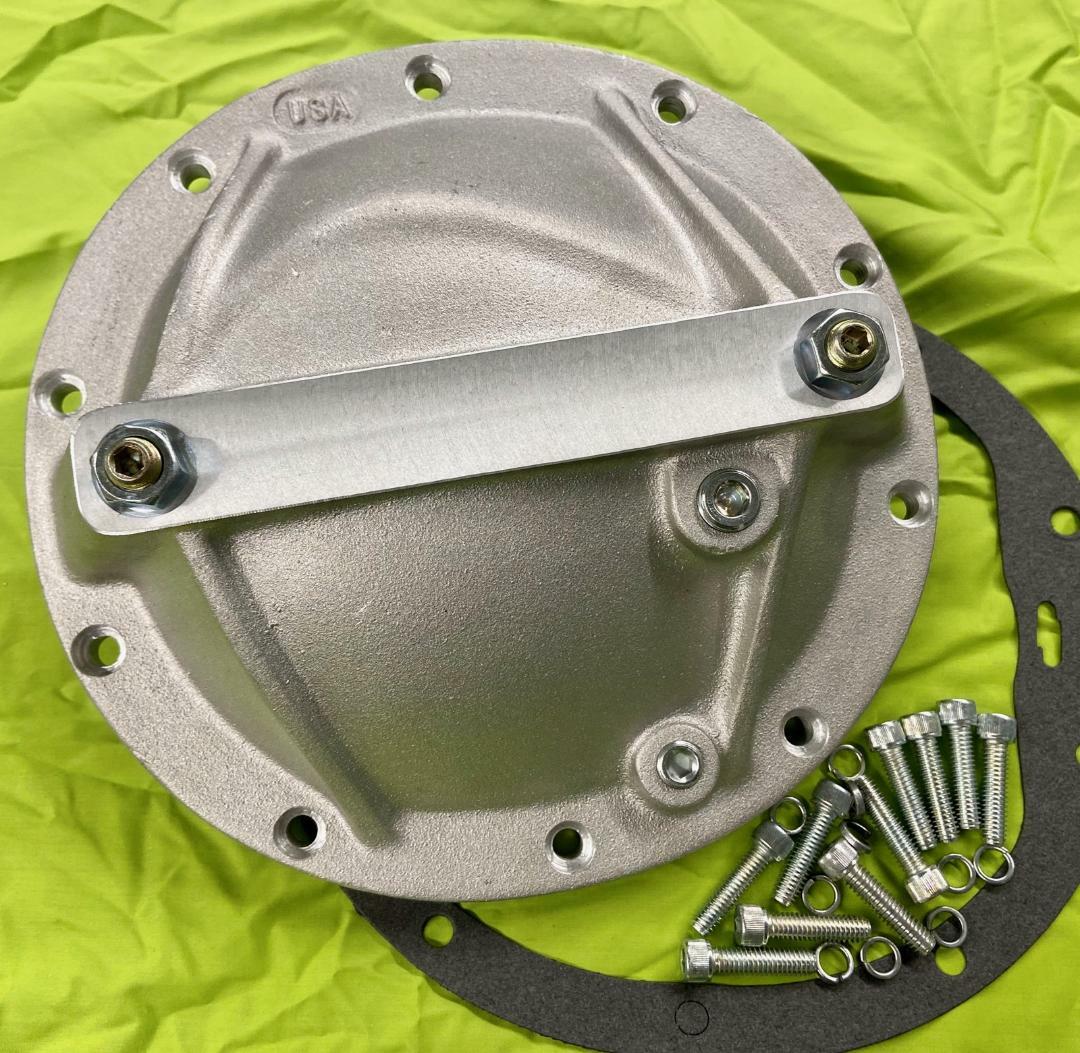 LPW PERFORMANCE GIRDLE, 10 BOLT DIFFERENTIAL SUPPORT COVER, GM/CHEVY 8.