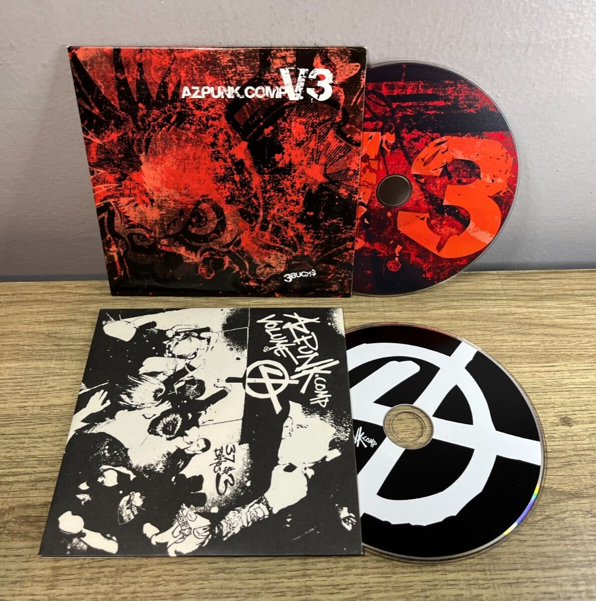 Various Artists - AZ Punk.Comp - Vol 1-4 - CD Bundle - 2002