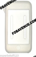iTouch 1G 2G 3G 1 2 3 Generation White Silicone Skin Cover Case 8 32 16 NEW
