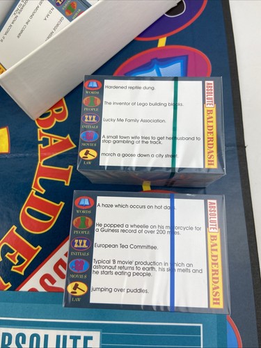 Drumond Park Absolute Balderdash Special Edition Board Game Vintage 1999 Age 12+ - Picture 7 of 20