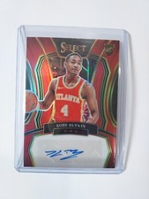 2023-24 Panini Select Basketball Rookie Signatures Auto RED - Kobe Bufkin 68/99