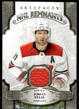 2019-20 Upper Deck Artifacts NHL Remnants Relics Jordan Staal Carolina