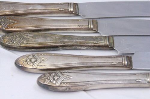 Wm A Rogers A1 Plus Oneida Versilbert Menge 13 Löffel Gabeln Messer - Bild 2 von 12