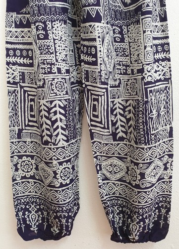 Women Harem Pants Baggy Bohemian Boho Hippie Aladdin Yoga Trousers Loose Fit HP - Picture 8 of 244