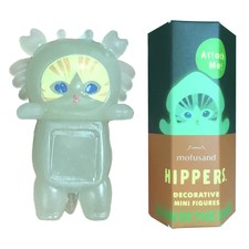 Cat Figurines Luminous Cartoon Doll Miniature...