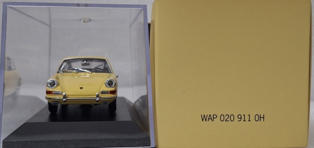 Porsche 911 901 Coupe Yellow Light 1963 1:43 Minichamps WAP Porsche 911 901 Coupe Yellow Light 1963 1:43 Minichamps WAP