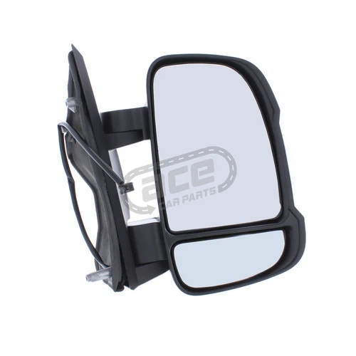Manual Short Arm Wing Door Mirror Citroen Relay Van 2006-2024 5w Bulb Right Hand