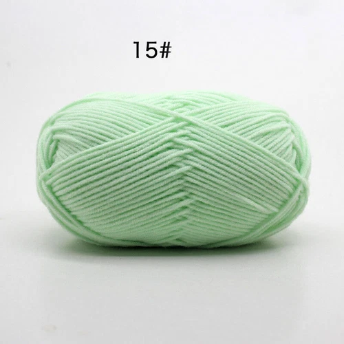 62 Colors Milk Cotton Skeins Hand Knitting Wool Baby Crochet Chunky Yarn 50g - Picture 38 of 87