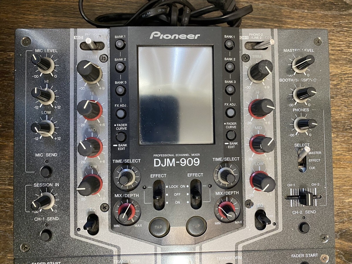 Pioneer DJ DJM-909 Professional 2-Channel DJ Mixer