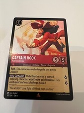 Disney Lorcana - 107/204 Captain Hook - Ruthless Pirate - Rare Non Foil
