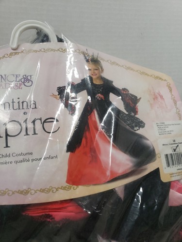 Girls Valentina The Vampire Costume SZ M - Picture 2 of 3