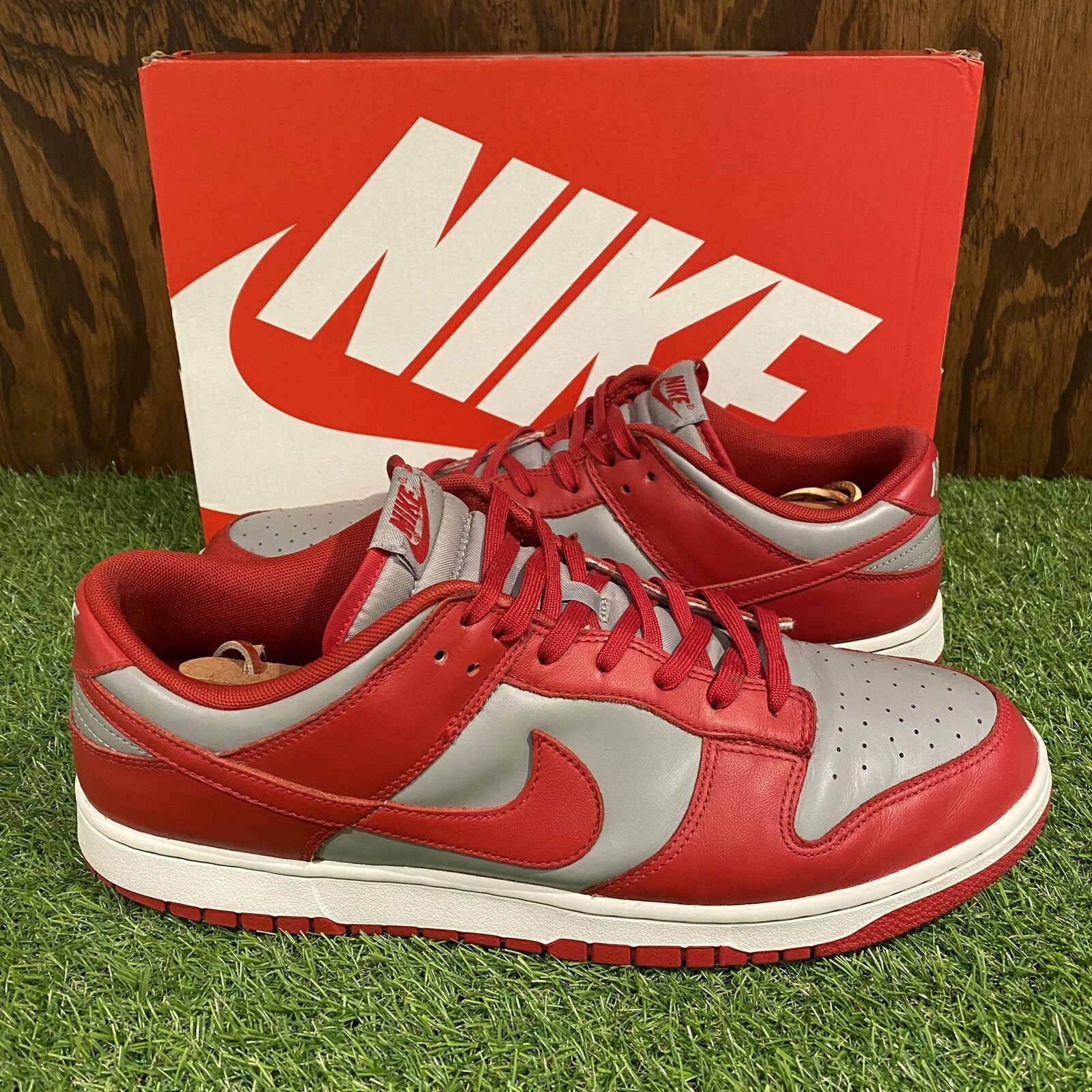 Nike Dunk Low UNLV Red/Grey US Men's Size 14 DD1391-002