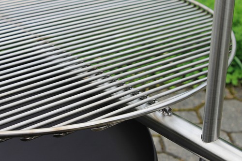 Feuerschale mit Grill Ø 50 cm, Feuerstelle, Profi Feuerschale, Holzkohlegrill - Bild 6 von 12