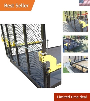 Jungle Jim s All-in-One Trailer Gate Locking System - Compatible & Efficient