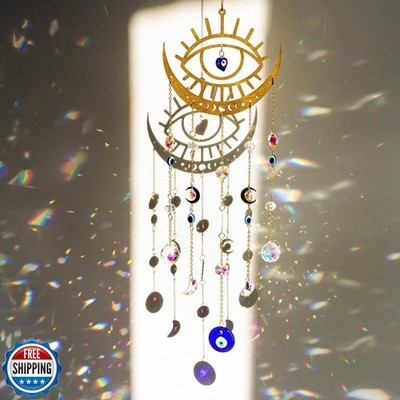 HandD HYALINE and DORA Crystal Suncatcher Evil Eye Sun Catchers f