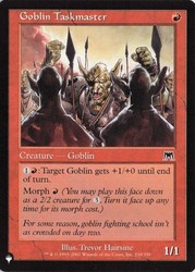 Goblin Taskmaster 210/350 The List
