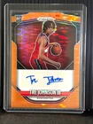 Tre Johnson III 2025-26 Panini Prizm Rookie RC Orange Pulsar Wizards Auto 36/149