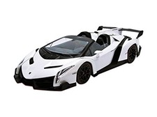 Kyosho Original 1/18 Lamborghini Veneno Roadster White/Red Line Diecast KY9502W