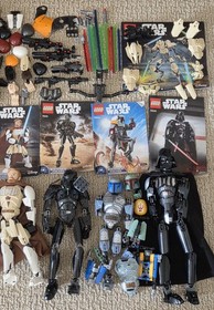 Lego Star Wars Buildable Figures 4 Pound Lot 75112 75121 75108 75534 75109 75524