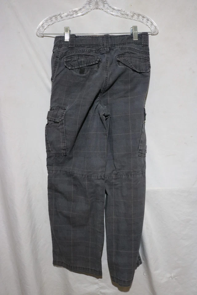 复古 OP 男孩灰色工装裤男女通用 12 码 — 第 4/4 张图片