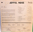 JOYFUL NOISE record album - The Way International - Dr VP Wierwille — photo 2