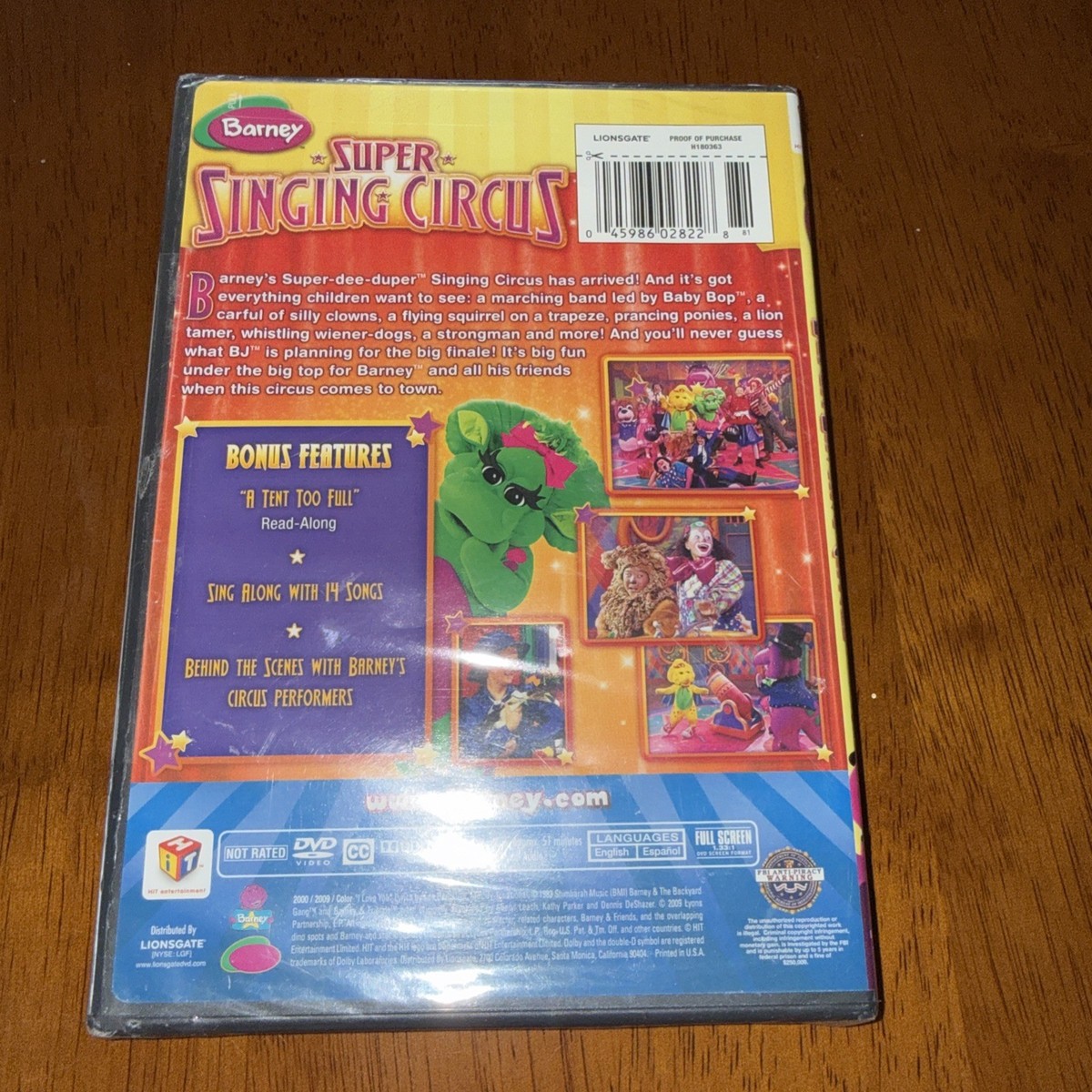 Barney - Super Singing Circus (DVD, 2000) for sale online | eBay