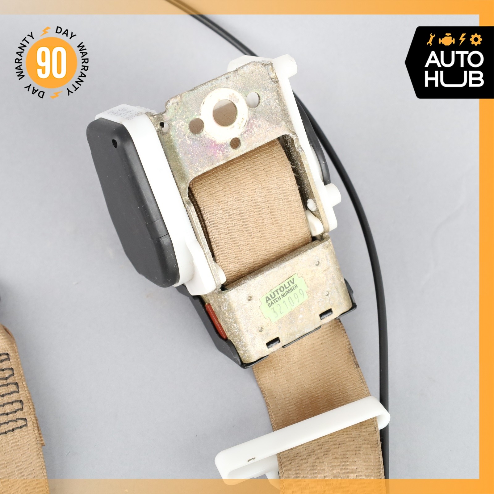 Bentley Arnage 1999-2004 Front Left Seat belt retractor Beige