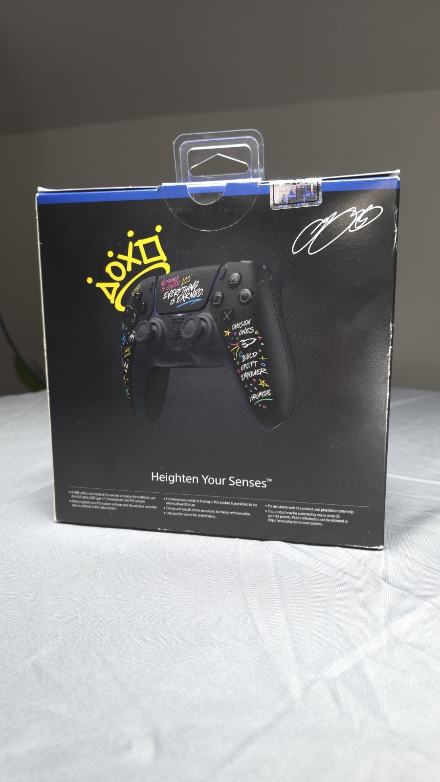 Sony PS5 LeBron James Limited Edition Dual Sense Wireless Controller NEW sealed 