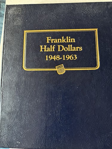 Franklin Half Dollars - 1948-1963 - Whitman Classic Coin Album