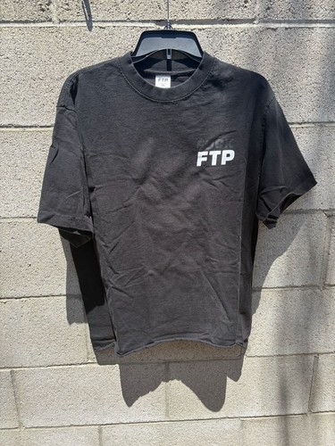 FTP Logo F*** The Population Graphic T-Shirt Black