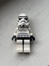 LEGO Star Wars Imperial Stormtrooper Mini figure Black Head Dotted Mouth SW0188