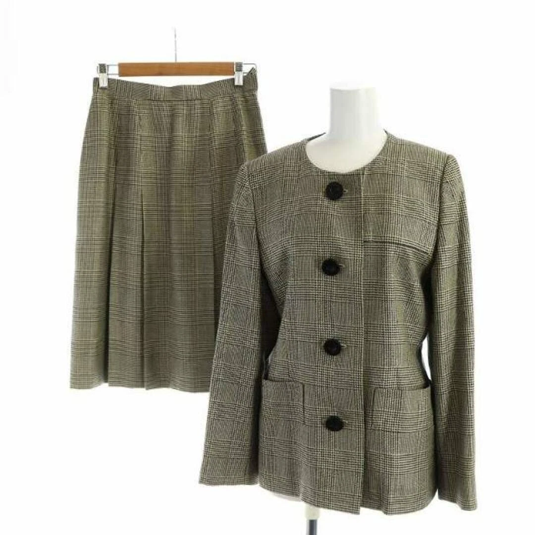 Givenchy Vintage Set Up Top e Bottom Giacca Gonna Piede di Poule