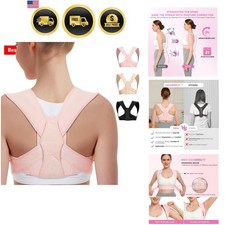 Posture Corrector for Women and Men, Adjustable Upper Back Brace for Clavicle...