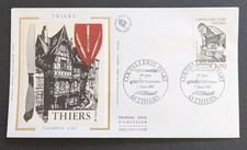 FRANCE 1987 FDC 1 JOUR TIMBRE 2467 THIERS COUTELLERIE EMOULEUR ART METIERS