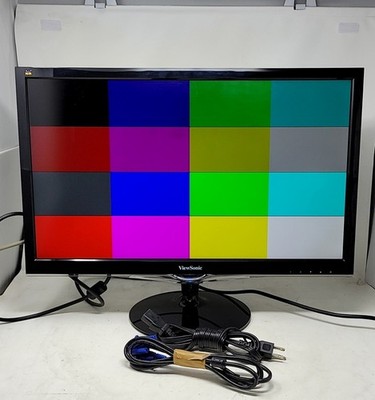 ViewSonic VS15562 VX2452MH-2 Monitor 24'' GRADE B VGA HDMI DP SEE NOTES