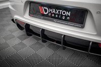 Heckansatz Diffusor Passend FüR VW Scirocco R Mk3 Schwarz Matt
