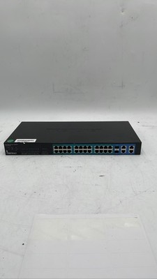 TRENDnet TPE-224WS 24-Port 10/100 PoE H/W C1.1R Gigabit Network Web Smart Switch