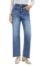 Womens Jeans High Waisted Straight Leg Jeans For Women Tummy