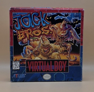 Jack Bros. (Nintendo Virtual Boy) CIB, W/ Acrylic Case, Tested & Working