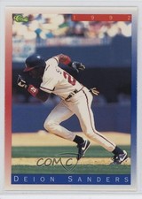 1992 Classic Update Blue/Red Travel Edition Deion Sanders #T13 mx8