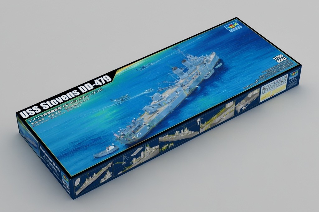 Trumpeter 03722  1:200th scale USS Stevens DD-479