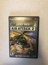 Army Men Air Attack 2 PS2 Tested Working Manual Resurfaced Case Damage