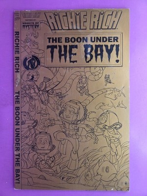 RICHIE RICH: RICH RESCUE BOON UNDER THE BAY! #1 GOLD VARIANT  2011 BX2413