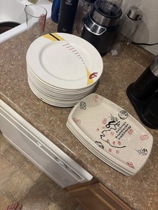 Villeroy & Boch Circo Porcelain Dinner Service Set Round Plates Asian Pattern