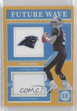 2022 Panini Encased Future Wave Materials Gold 5/25 Matt Corral Rookie RC 19jh
