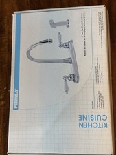 Peerless Kitchen Cuisine 8 Two-Handle Kitchen Faucet W/ Side Sprayer Chrome NIB