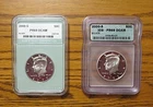 2000-S Silver (lot of 2) PF69 Ultra Cameo Kennedy Half  0005