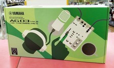 YAMAHA AG03 MK2 Live Streaming Pack Audio Int...